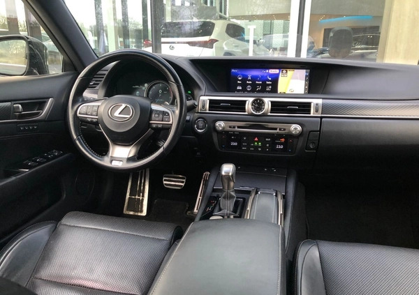 Lexus GS cena 87900 przebieg: 282398, rok produkcji 2016 z Brzostek małe 466